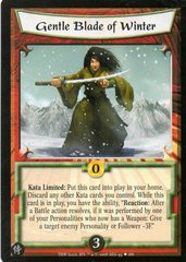 Gentle Blade of Winter